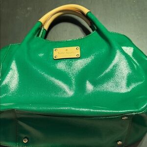 Kate Spade Vibrant Green Tote Bag